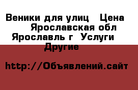 Веники для улиц › Цена ­ 35 - Ярославская обл., Ярославль г. Услуги » Другие   